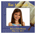Torah Square Bat Mitzvah Label